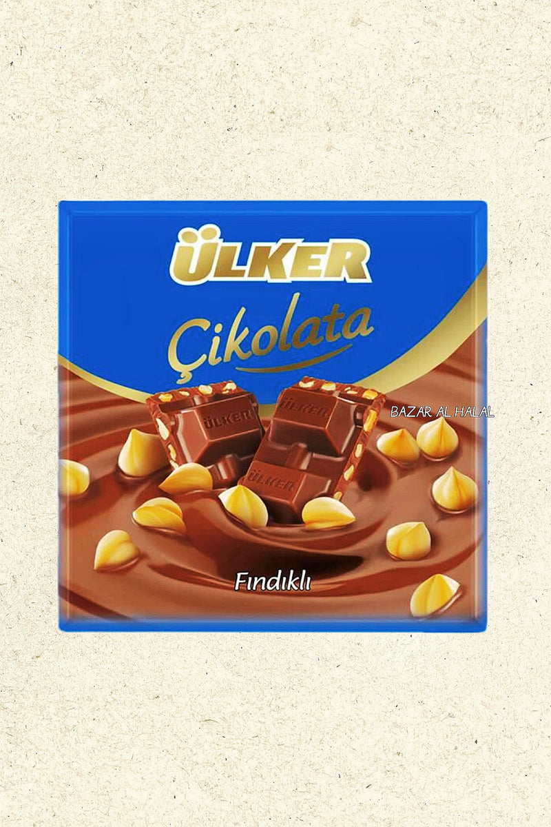 Ulker Milk Chocolate Square Bar - Hazelnut