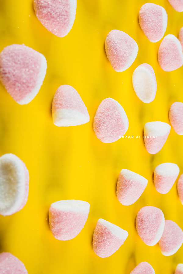 Halal Sugared Gummy - Foam Strawberry Cake