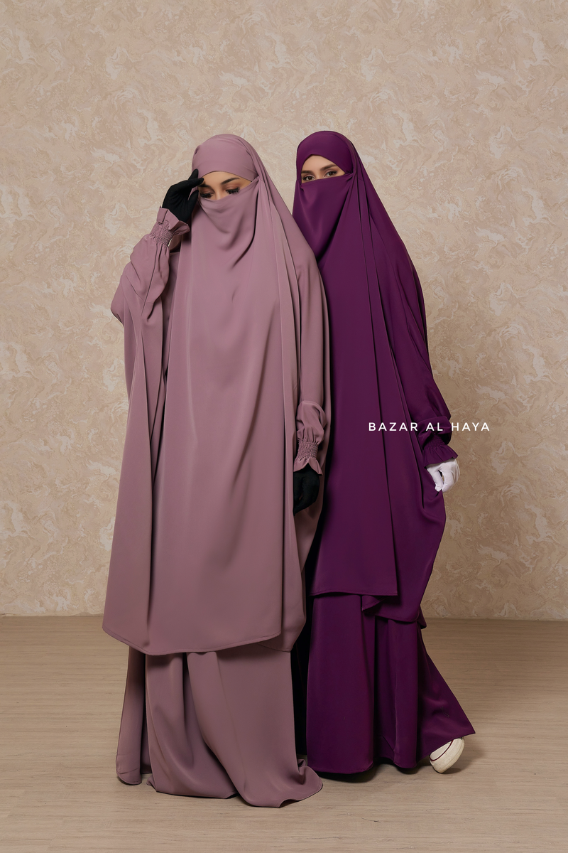 Hoor - Two Piece Jilbab With Skirt- Long & Loose