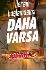 Ulker Albeni Milk Chocolate Biscuit Bar - With Caramel