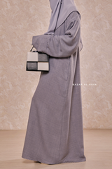 Matte Crossbody Bag In Black & White - Gift