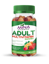 Halal Mina Adult Multivitamin - Vegetarian, Non-GMO, Gluten Free 90ct