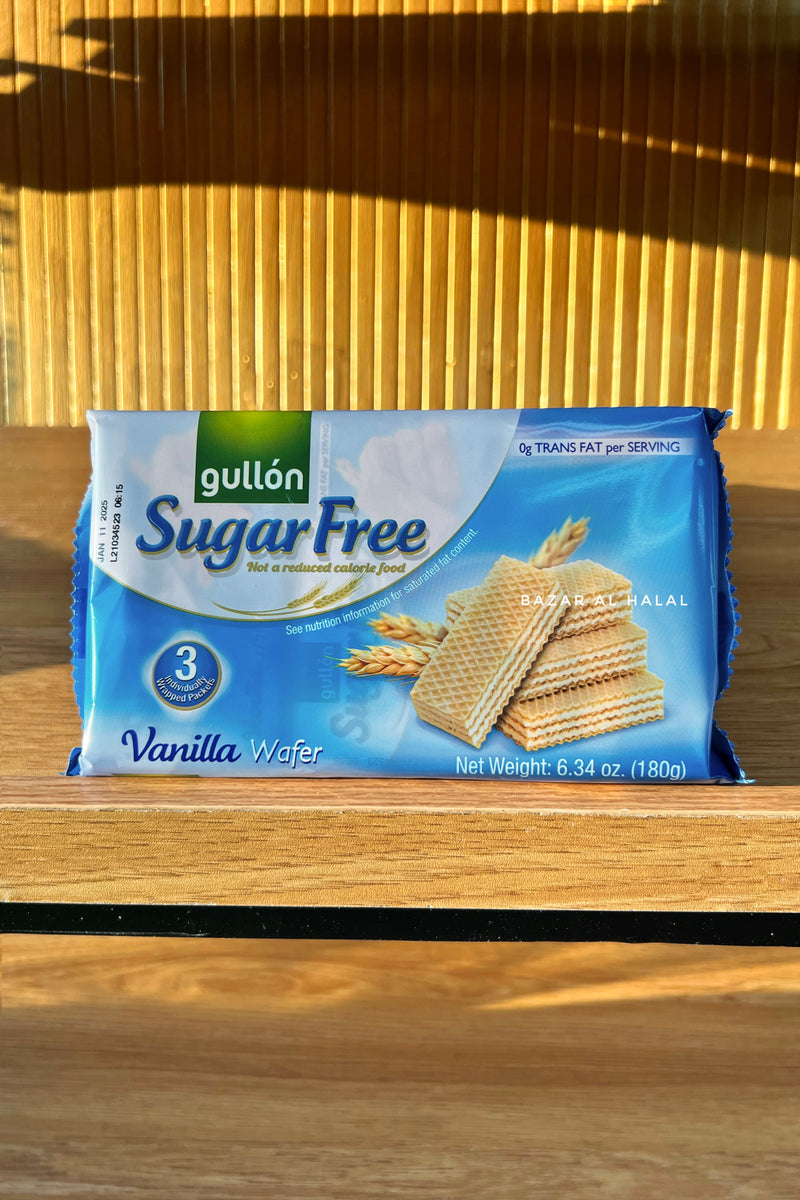 Gullon Sugar Free Vanilla Wafer - Trans Fat Free