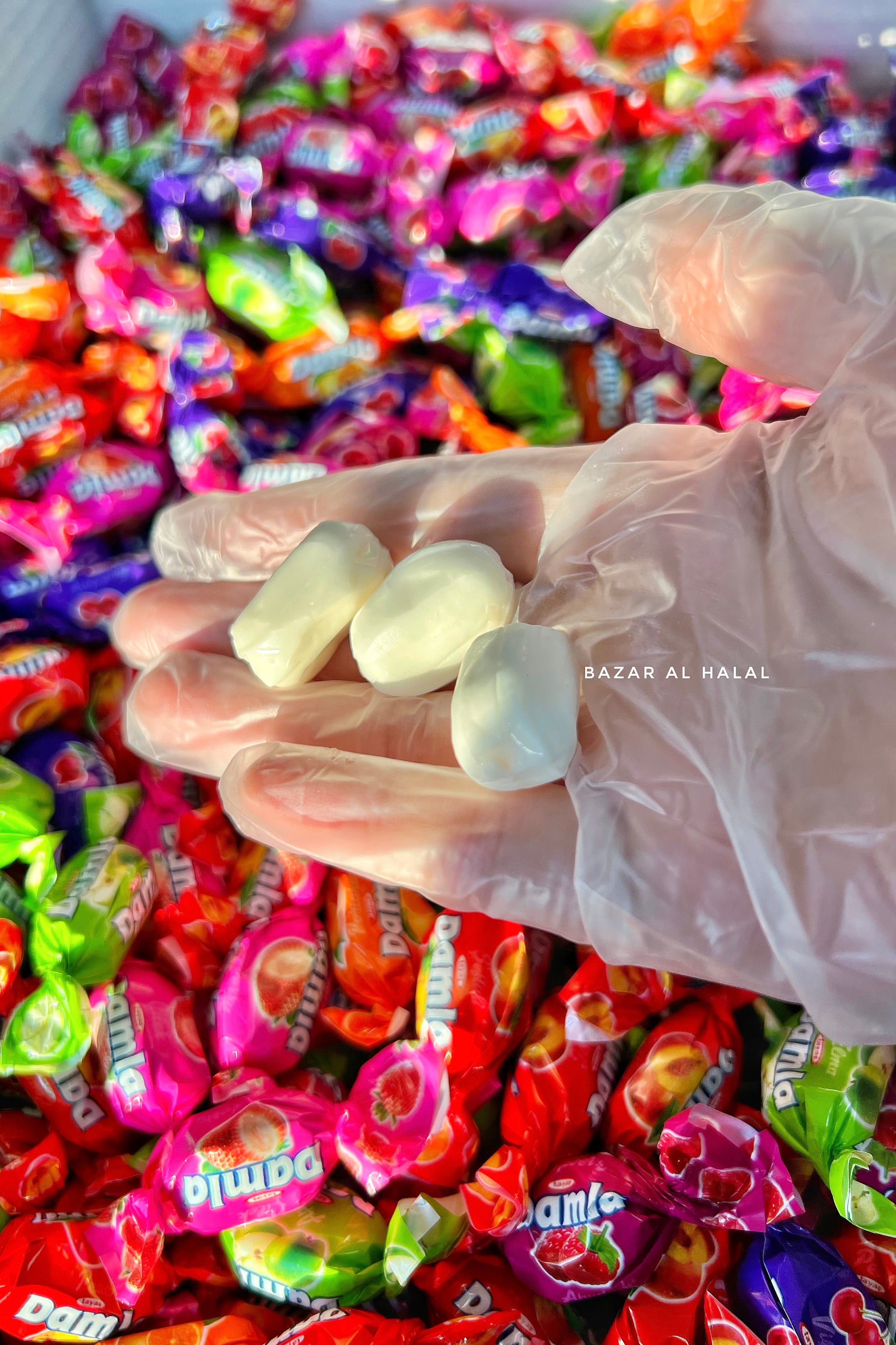 Halal Damla Soft Candy Fruit Flavor Assortments Bazar Al Haya