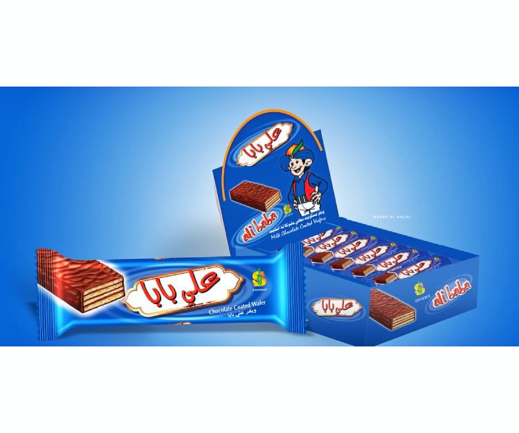 Alibaba Milk Chocolate Wafer Bar - Taste of Palestine