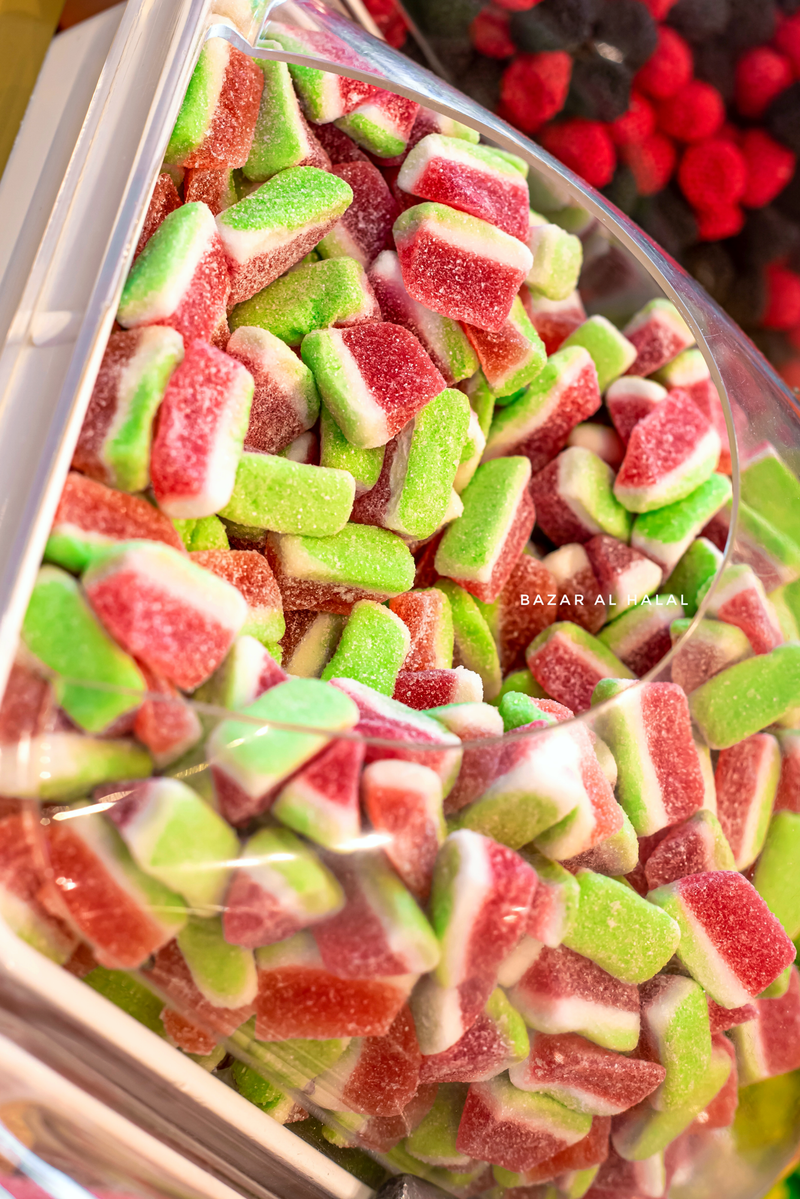 Halal Sugared Gummy Watermelon