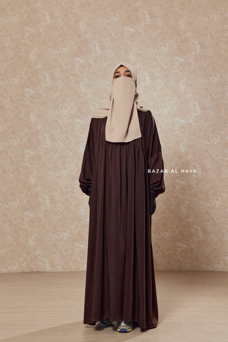 Cocoa Muna 2 Loose Fit Summer Abaya Dress - Sheen Kharir