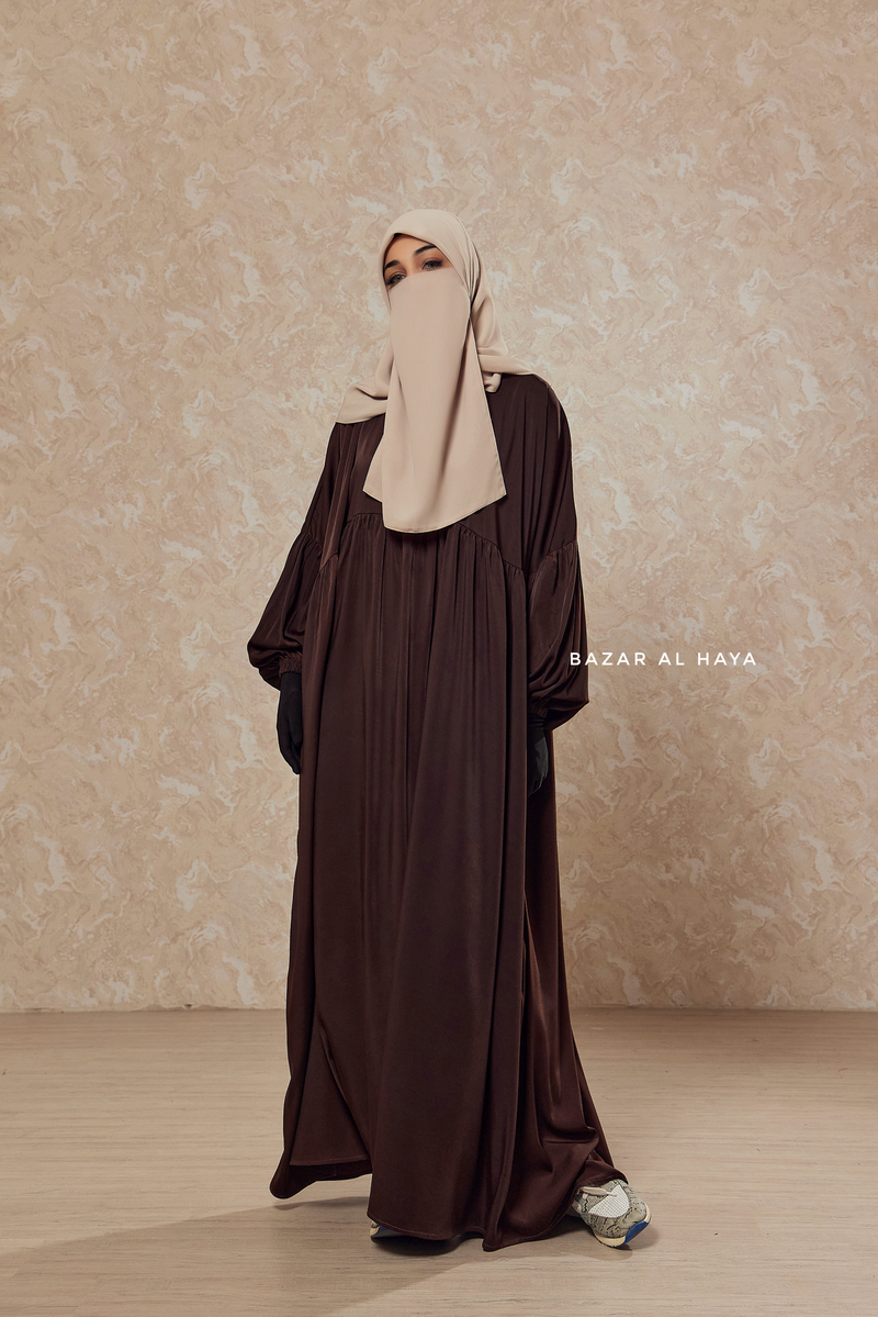 Cocoa Muna 2 Loose Fit Summer Abaya Dress - Sheen Kharir