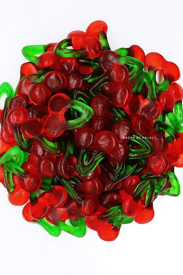 Halal Gummy Twin Cherries