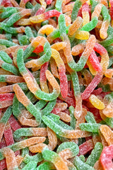 Halal Sour Gummy Worms