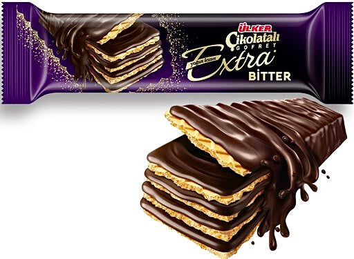 Ulker Chocolate Wafer Bar - Extra Bitter