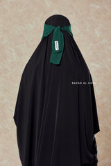 Emerald Flap Single Niqab - Super Breathable Veil