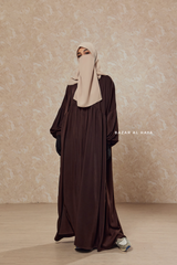 Muna 2 Loose Fit Summer Abaya Dress - Sheen Kharir