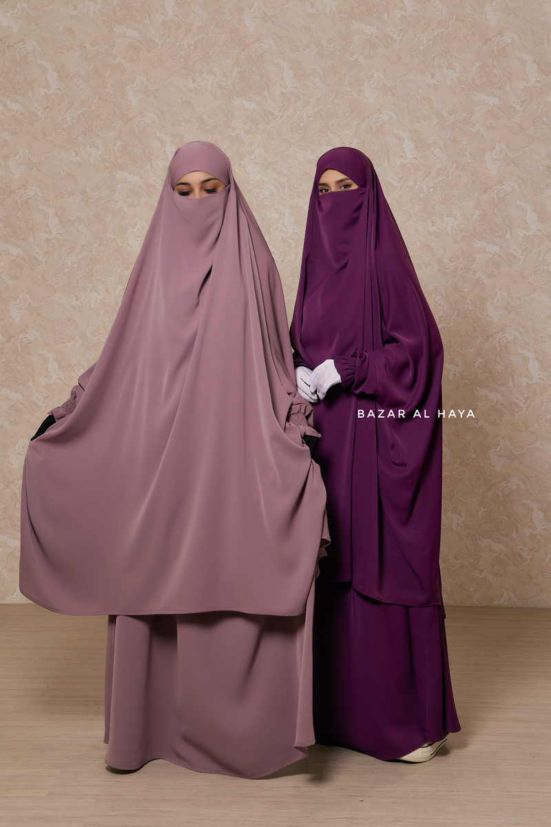 Hoor - Two Piece Jilbab With Skirt- Long & Loose