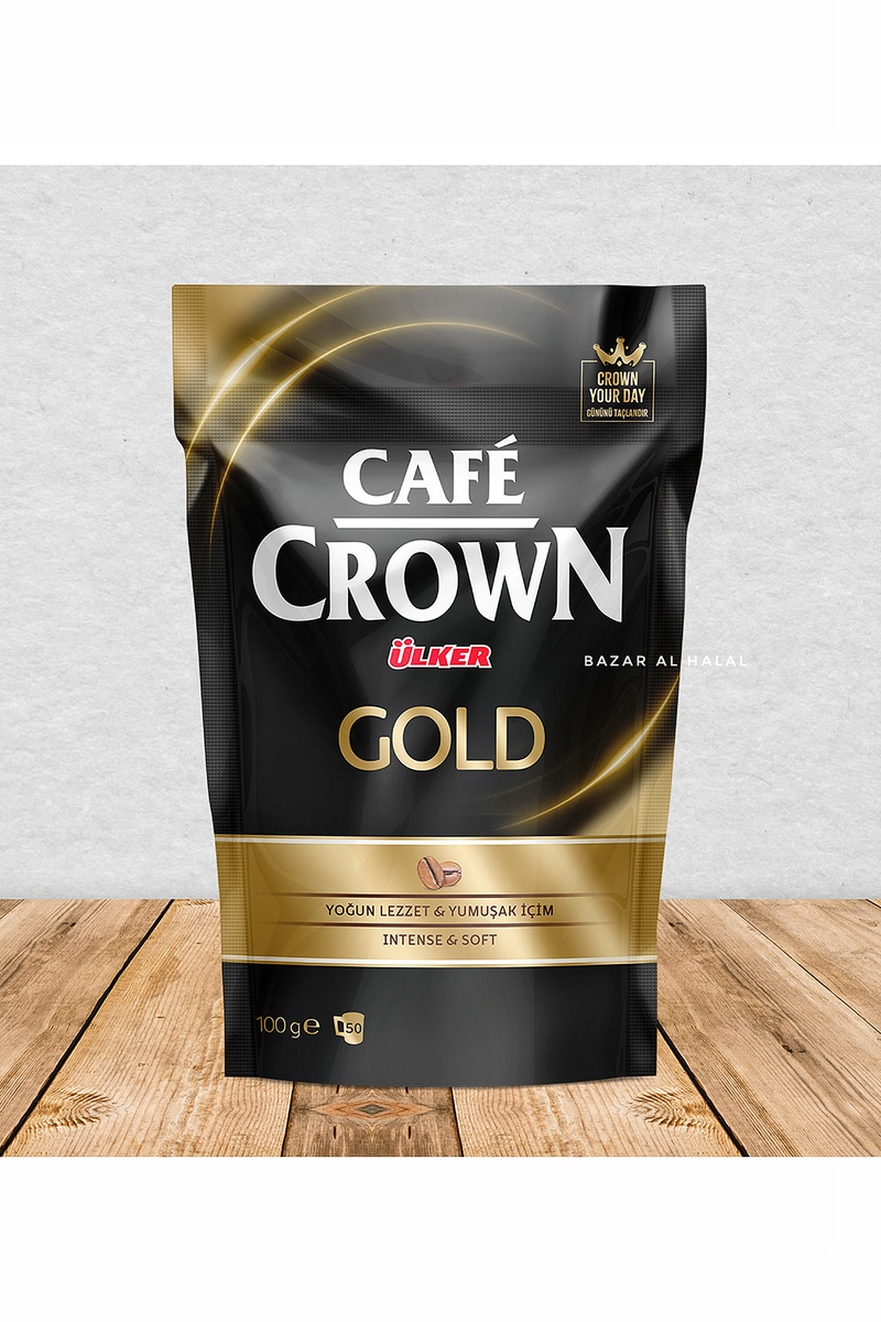 Ulker Cafe Crown Gold Instant Soft Coffee - 100gr