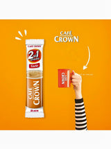 Ulker Cafe Crown 2in1 Plain Coffee - 10 Pack