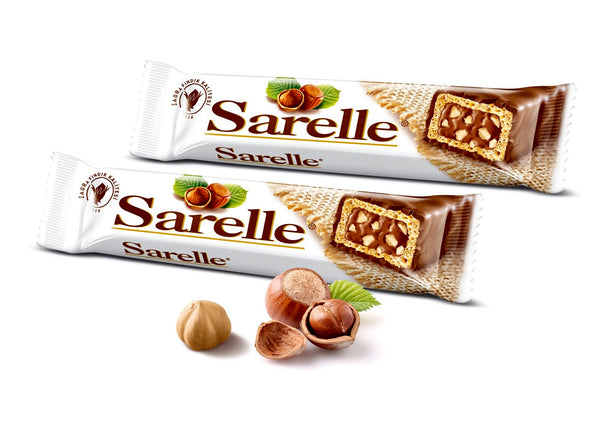 Sarelle Chocolate Wafer Bar With Hazelnut Cream Filled