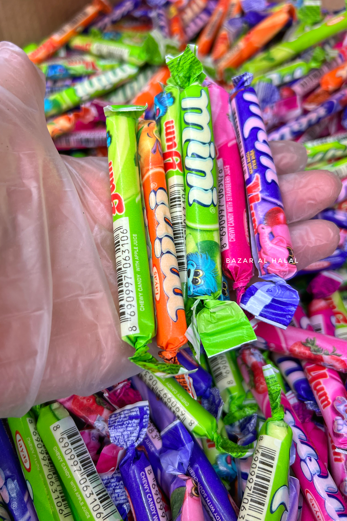 Halal Tayas Mini Yum Assorted Soft Candy Sticks – Bazar Al Haya