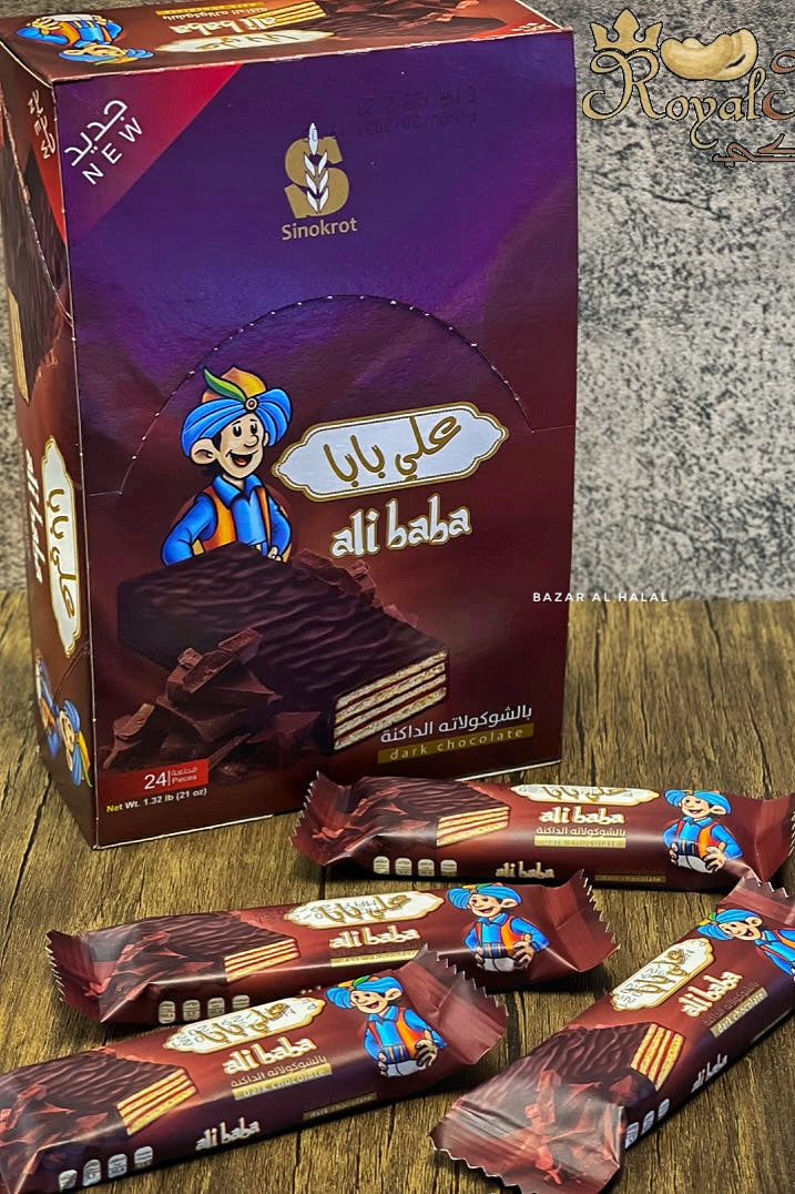 Alibaba Dark Chocolate Wafer Bar - Taste of Palestine