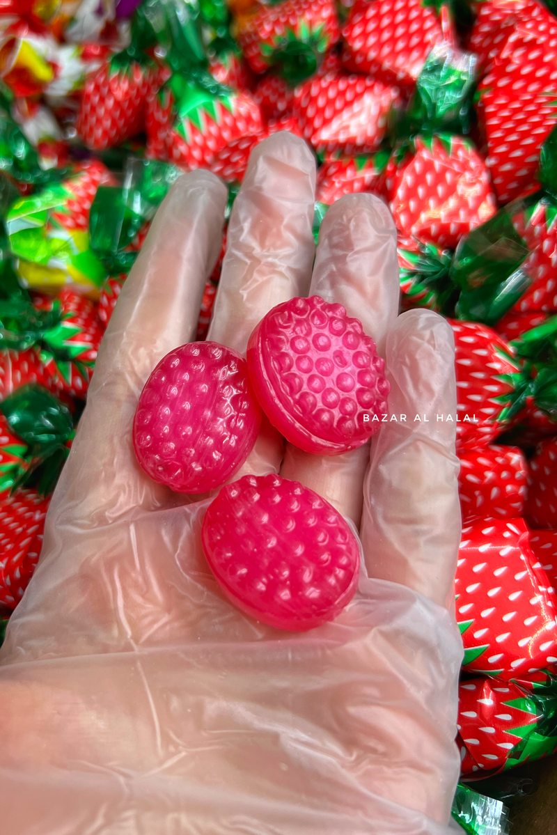 Elit Fruit Filled Strawberry Hard Candy By LB
