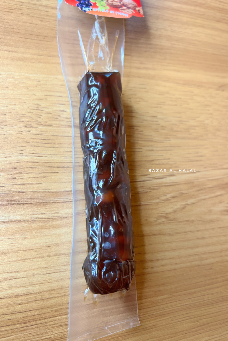 Cevizli Sucuk Grape Molasses With Walnut (100g) - Turkish Delight
