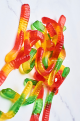 Halal Gummy Worms - Two Toned