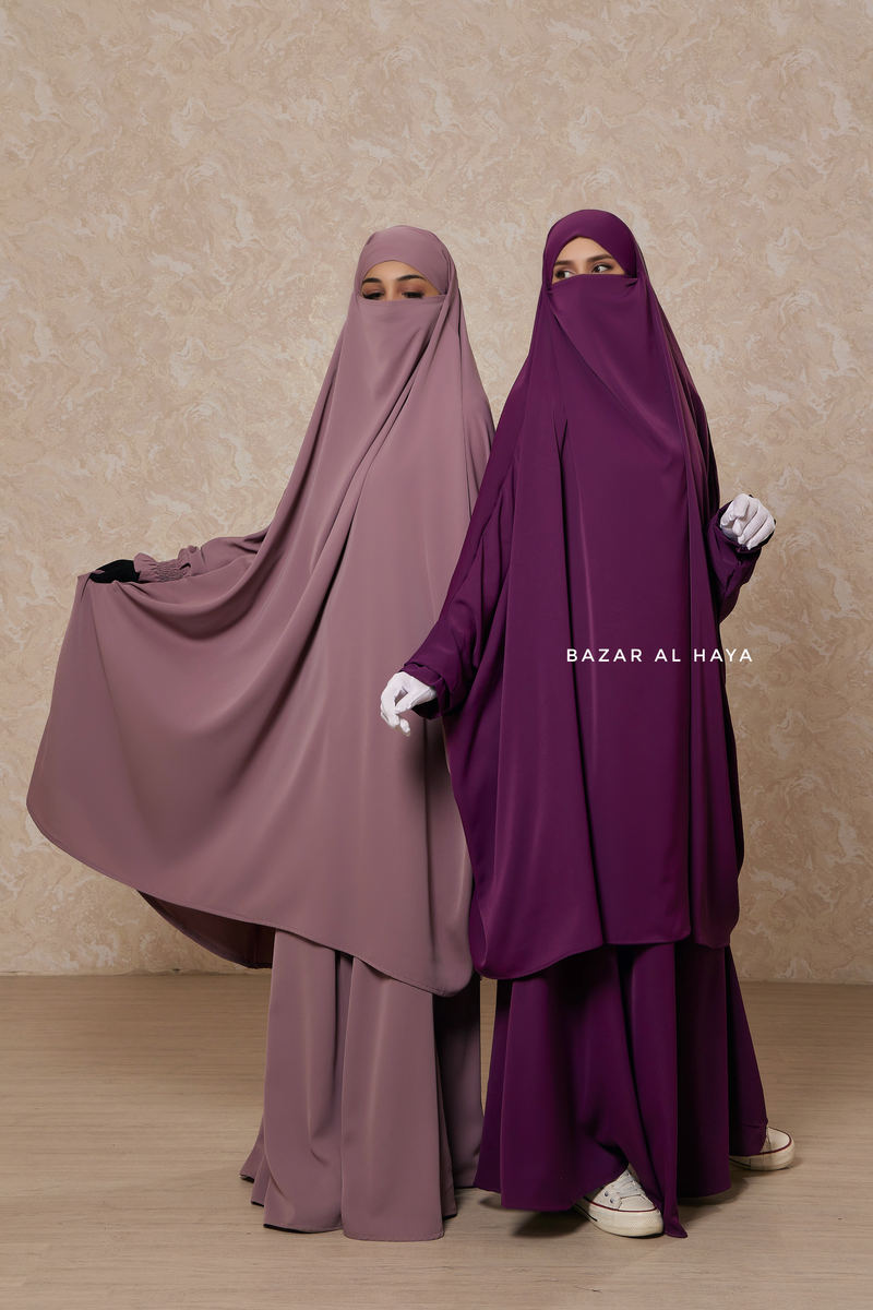 Hoor - Two Piece Jilbab With Skirt- Long & Loose