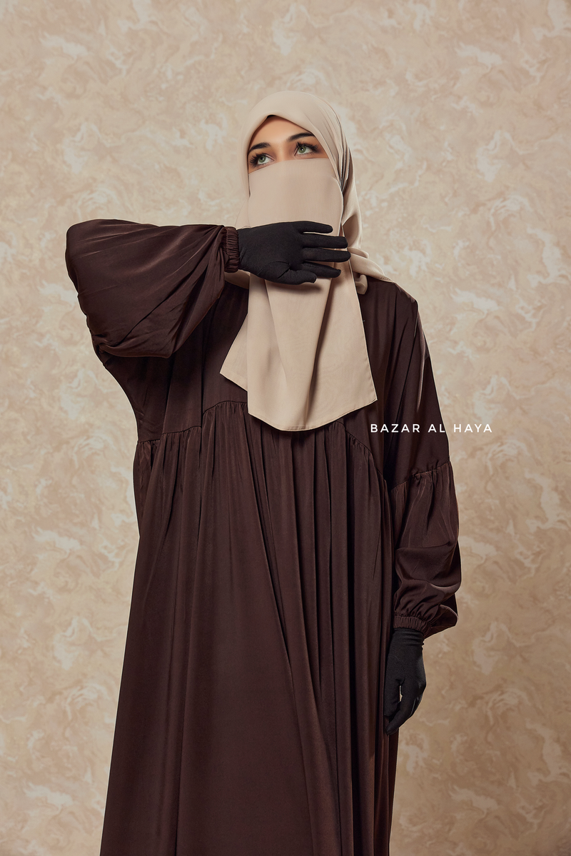 Cocoa Muna 2 Loose Fit Summer Abaya Dress - Sheen Kharir