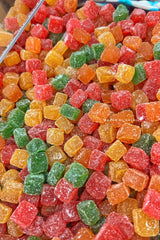 Halal Sour Gummy Cubes