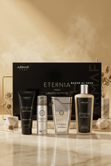 Armaf Eternia Man Limited Edition Luxury 4PCs Gift Set – Premium Men’s Perfume, Body Spray, Gel, Shampoo Fragrance Collection Box
