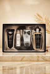 Armaf Eternia Man Limited Edition Luxury 4PCs Gift Set – Premium Men’s Perfume, Body Spray, Gel, Shampoo Fragrance Collection Box
