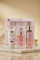 Choco Musk Marshmallow 3PCS Gift Set – 50ml Perfume & 250ml Mist Spray & 200ml Gel