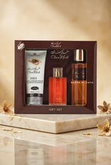 Choco Musk Chocolate 3PCS Gift Set – 50ml Perfume & 250ml Mist Spray & 200ml Gel