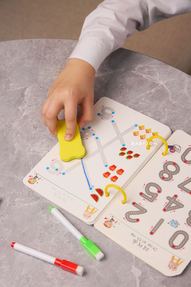 32 Page Pen Control Training Book For Tracing - Early Education Copybook