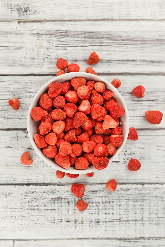 Organic Freeze Dried Whole Strawberries