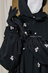 Aylin Black Prayer / Salah Dress - Super Breathable In 100% Cotton