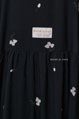 Aylin Black Prayer / Salah Dress - Super Breathable In 100% Cotton