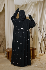 Aylin Black Prayer / Salah Dress - Super Breathable In 100% Cotton