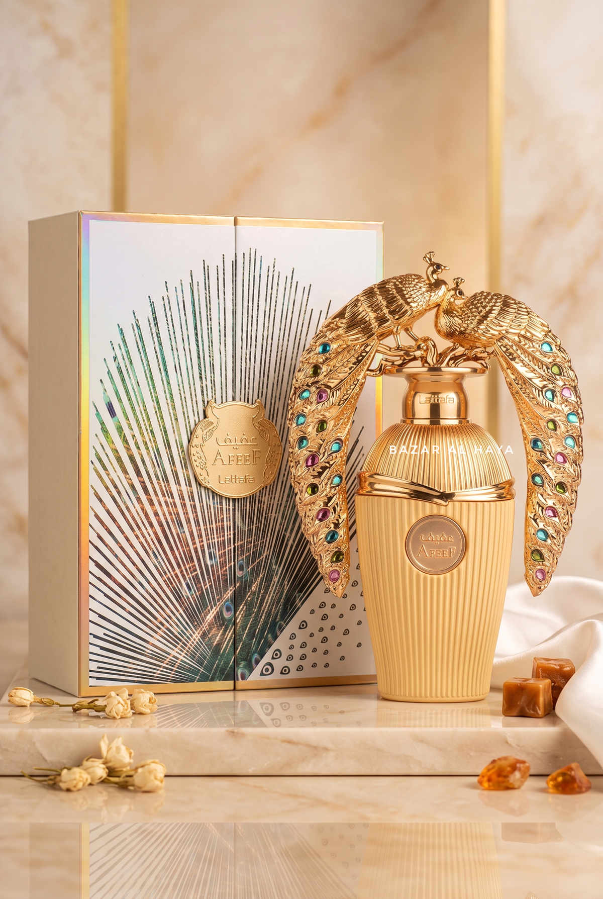 AFEEF LATTAFA PARFUM 100ML - Peach, Pink Pepper, Bergamot – Bazar