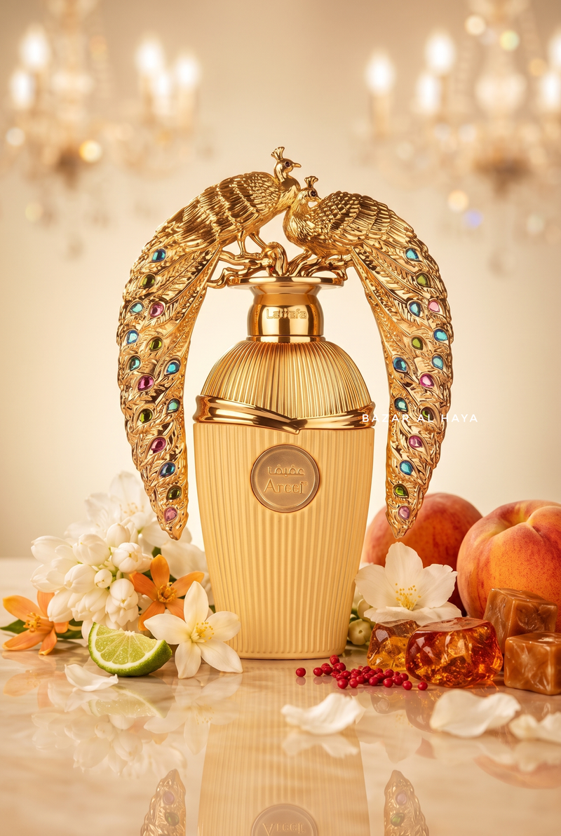 AFEEF LATTAFA PARFUM 100ML - Peach, Pink Pepper, Bergamot – Bazar