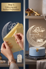 3D LED Islamic Decor Souvenir Light Lamp