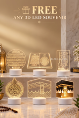 3D LED Islamic Decor Souvenir Light - Gift