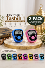Modern Electronic Tasbih Dhikr - 2 Pack Bundle
