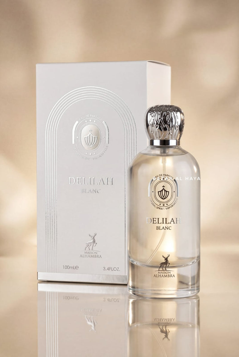 香水(女性用) MAISON ALHAMBRA DELILAH BLANC 100ml Maison Alhambra Delilah Blanc Eau De Parfum Spray, 3.4 oz (100 mL