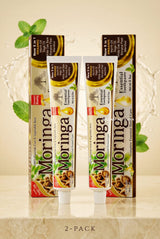 2-Pack Halal Toothpaste Moringa – Complete Dental Care, Fluoride-Free, Organic Ingredients