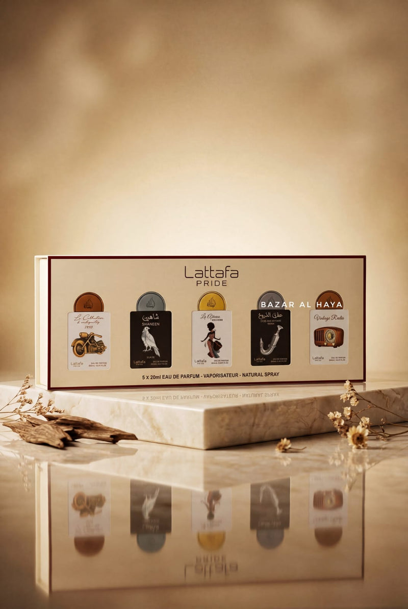 Lattafa Pride - Vintage Bike / Radio / - Classic Perfume Gift Set