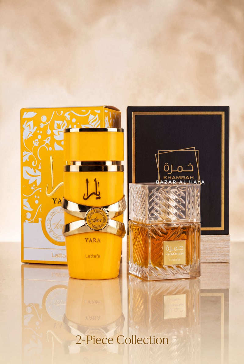 Lattafa YARA 香水 2本セット Lattafa Yara Tous & Lattafa Khamrah 2-Piece Bundle for Women & Men