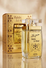 Nabeel Habibi Lil Abad Eau de Parfum – Sweet Floral Arabian Fragrance, Unisex
