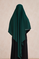 Emarald Eliza Long Triangle Diamond Khimar - Soft Cotton