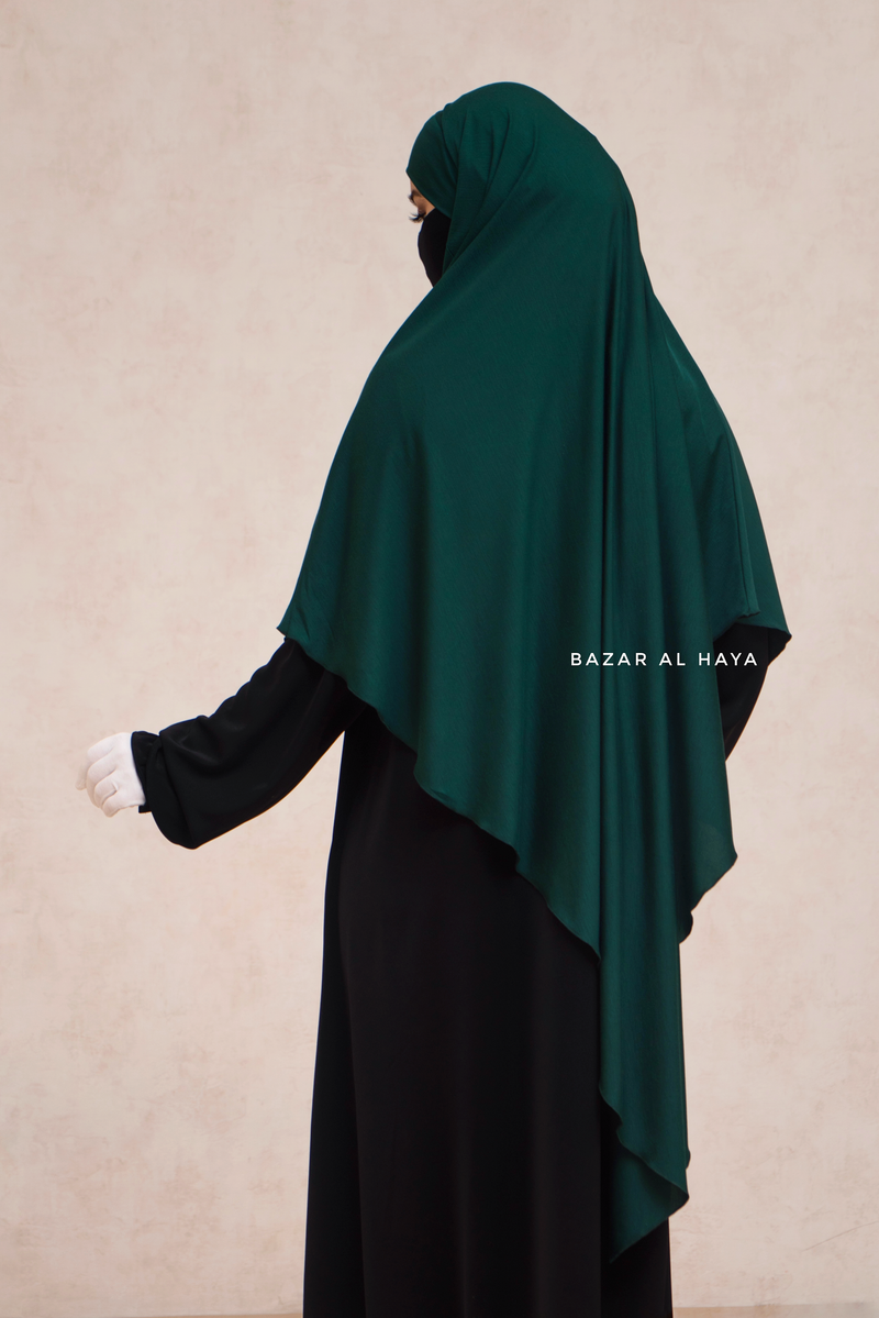 Emarald Eliza Long Triangle Diamond Khimar - Soft Cotton